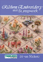 Ribbon embroidery and stumpwork